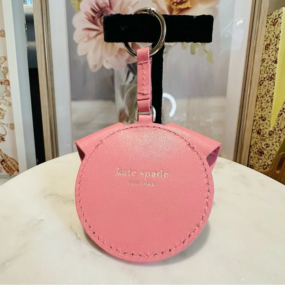 kate spade - spademals mod dog dangle keychain in roccopink - Picture 9 of 9